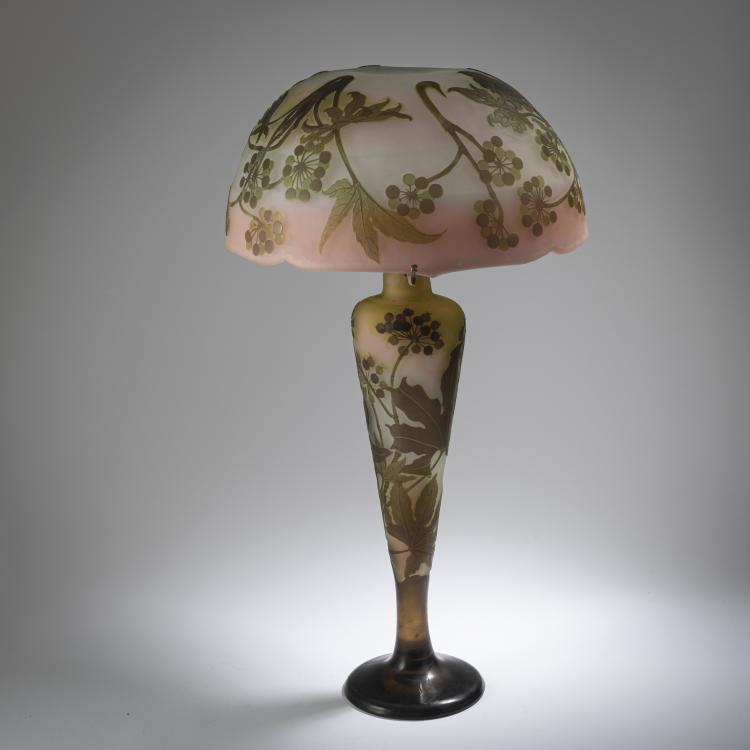 Bild 1 zu Objekt, Tischleuchte 'Ombelles', 1920-36, Emile Gall&eacute;, Gall&eacute;, Etablissements, Nancy, 162B 171