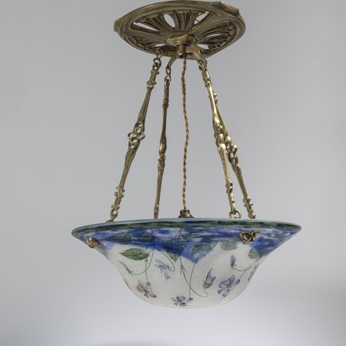 'Violettes' ceiling light, c. 1910