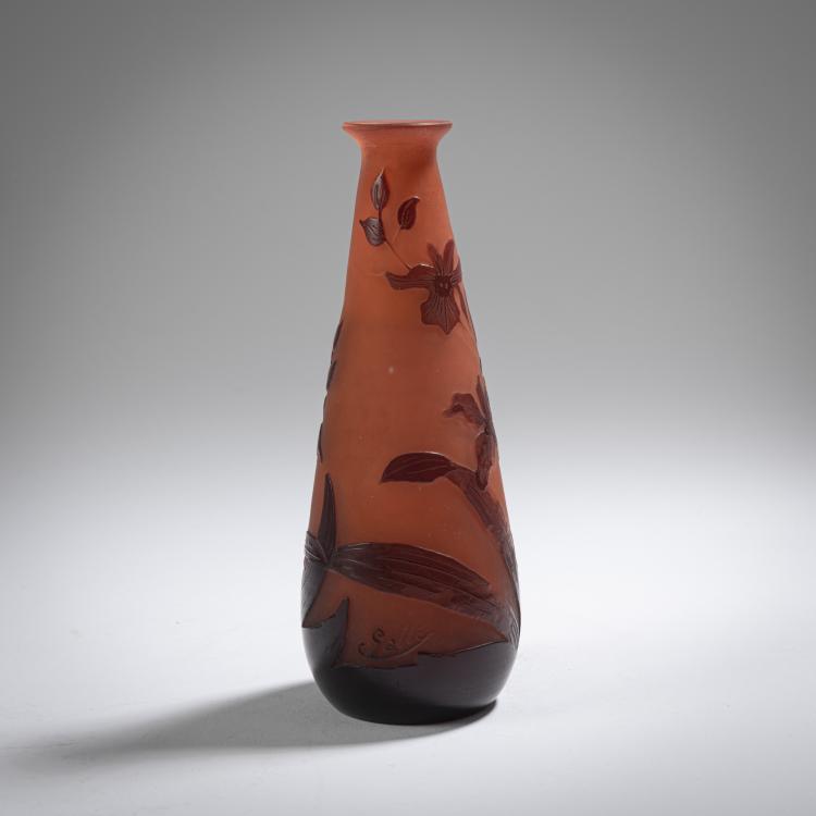 Bild 1 zu Objekt, Vase 'Iris', 1925-36, Emile Gall&eacute;, Gall&eacute;, Etablissements, Nancy, 162B 179