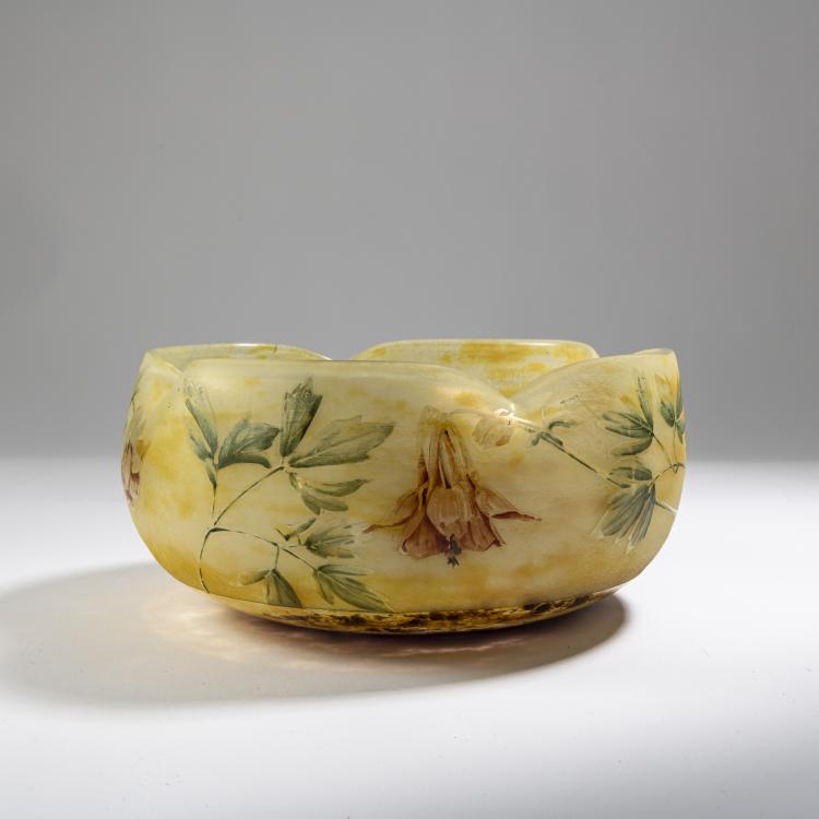 Bild 3 zu Objekt, Schale 'Ancolies', um 1910, Nancy Daum Fr&egrave;res, Daum Fr&egrave;res, Nancy, 162B 122