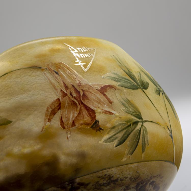 Bild 4 zu Objekt, Schale 'Ancolies', um 1910, Nancy Daum Fr&egrave;res, Daum Fr&egrave;res, Nancy, 162B 122