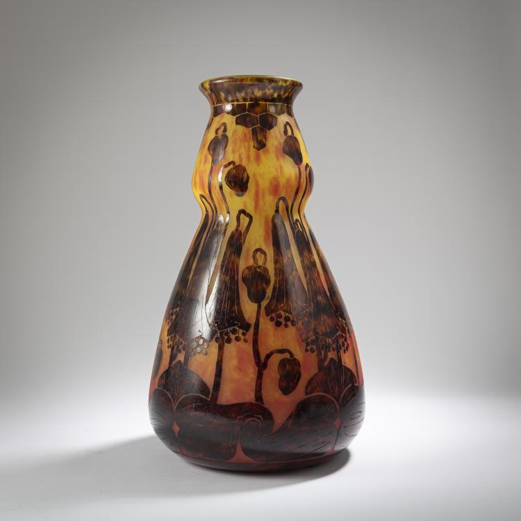 Bild 1 zu Objekt, Gro&szlig;e Vase 'Campanules', 1922-25, Charles Schneider, Schneider, Epinay-sur-Seine, 162B 210