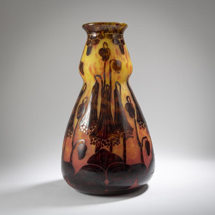 Bild 2 zu Objekt, Gro&szlig;e Vase 'Campanules', 1922-25, Charles Schneider, Schneider, Epinay-sur-Seine, 162B 210