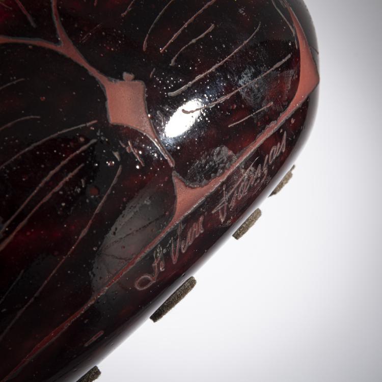 Bild 3 zu Objekt, Gro&szlig;e Vase 'Campanules', 1922-25, Charles Schneider, Schneider, Epinay-sur-Seine, 162B 210