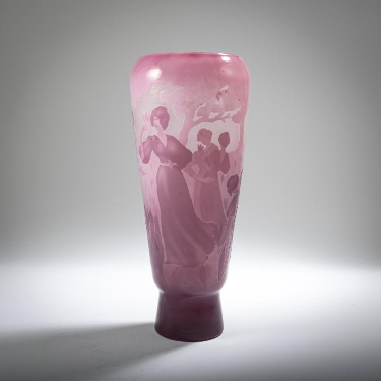 Bild 1 zu Objekt, Vase 'Femmes aux Colchiques', um 1900, Victor Prouv&eacute; (zugeschrieben), Gall&eacute;, Emile, Nancy, 162B 146