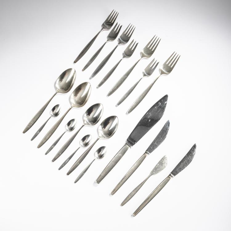 Bild 1 zu Objekt, Besteck 'Cypress', 1954, Tias Eckhoff, Jensen, Georg, Kopenhagen, 163C 386