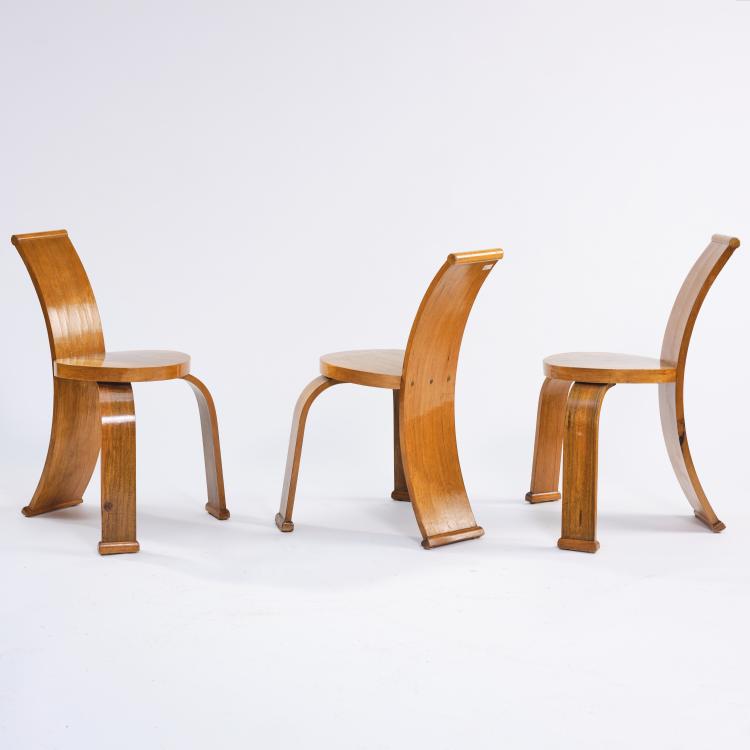 Bild 1 zu Objekt, Drei St&uuml;hle, um 1930, Belgien, 163C 269