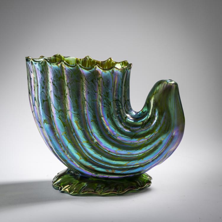 Bild 1 zu Objekt, Muschel-Vase 'Papillon', 1902, L&ouml;tz Wwe., Klosterm&uuml;hle, 165B 258
