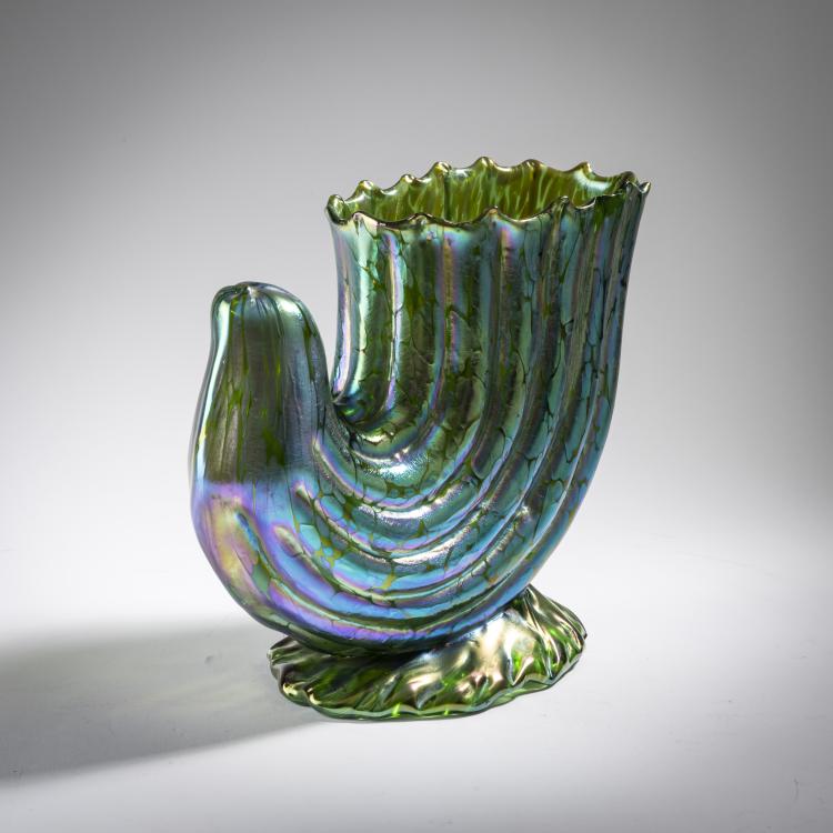 Bild 3 zu Objekt, Muschel-Vase 'Papillon', 1902, L&ouml;tz Wwe., Klosterm&uuml;hle, 165B 258