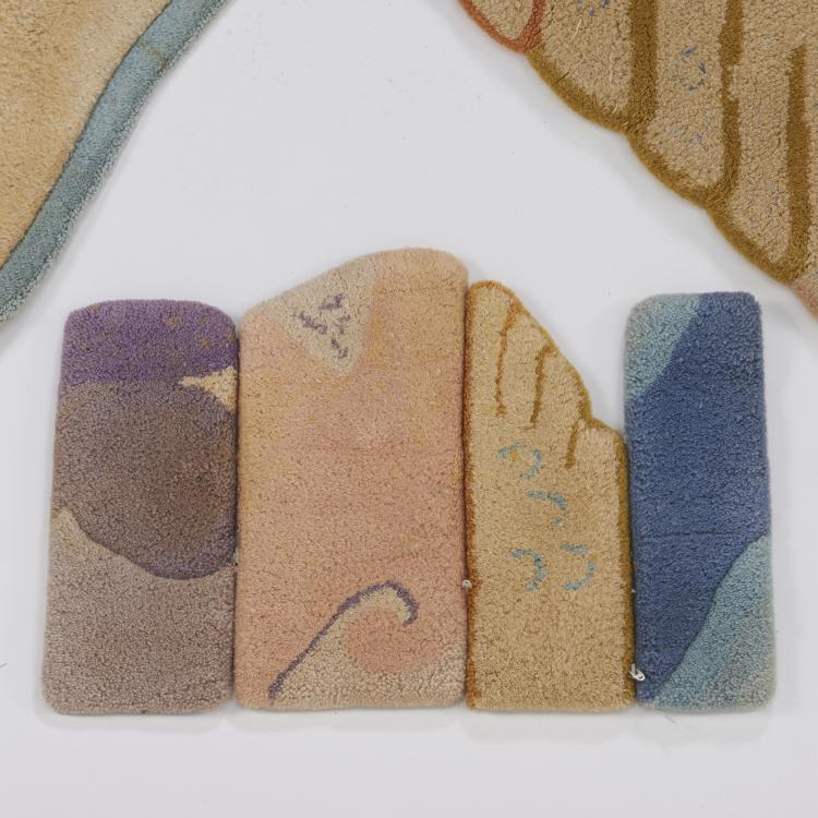 Bild 2 zu Objekt, Unique 'Parallelo' rug, 1980s, Sigrid Wylach, Rincklake van Endert, M&uuml;nster, 163A 124