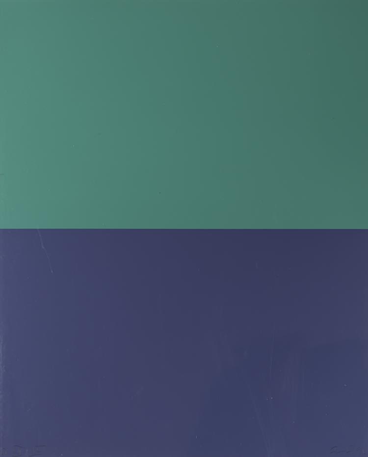 Bild 2 zu Objekt, Untitled (4 color serigraphs), 1987/88, G&uuml;nther F&ouml;rg, 163D 689