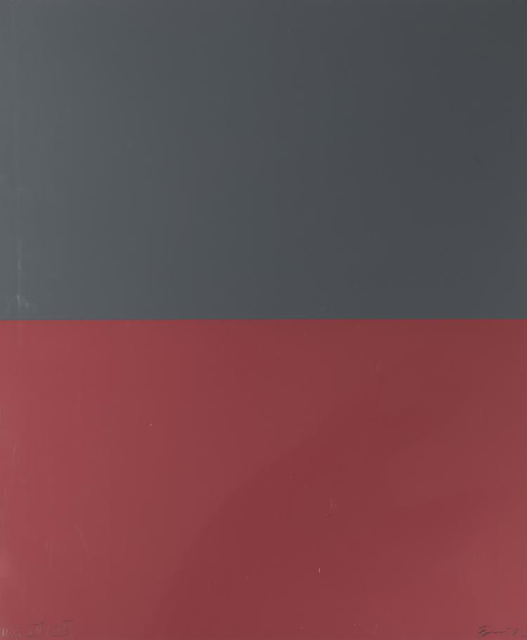 Bild 3 zu Objekt, Untitled (4 color serigraphs), 1987/88, G&uuml;nther F&ouml;rg, 163D 689