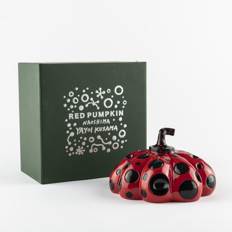 Hauptbild zu Objekt, 'Red Pumpkin Naoshina', 2019, Yayoi Kusama, 163D 748