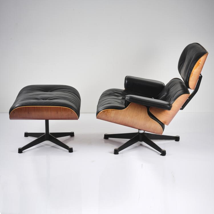 Bild 5 zu Objekt, Lounge chair '670' mit Ottoman '671', 1956, Charles Eames,Ray Eames, Vitra, Weil am Rhein, 164B 299