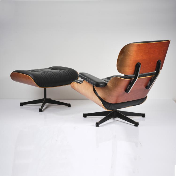 Bild 8 zu Objekt, Lounge chair '670' mit Ottoman '671', 1956, Charles Eames,Ray Eames, Vitra, Weil am Rhein, 164B 299