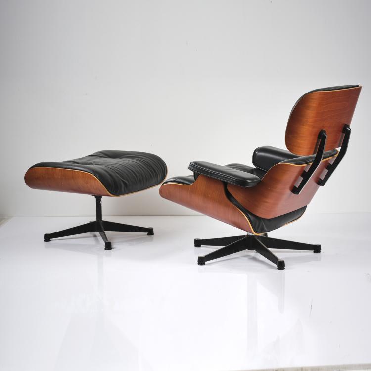 Bild 4 zu Objekt, Lounge chair '670' mit Ottoman '671', 1956, Charles Eames,Ray Eames, Vitra, Weil am Rhein, 164B 298