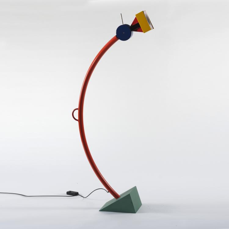 Bild 1 zu Objekt, 'Treetops' floor lamp, 1981, Ettore Sottsass, Memphis, Mailand, 163C 350