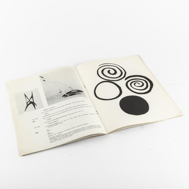 Bild 1 zu Objekt, Exhib.-Cat. 'Calder', 1965, Alexander Calder, 163D 642