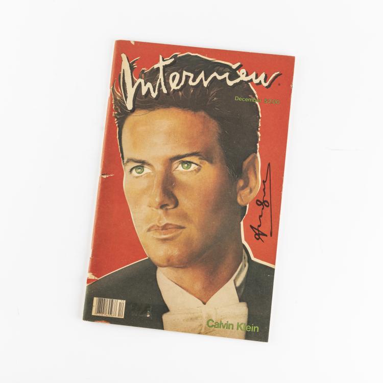 Hauptbild zu Objekt, 'Interview' (Calvin Klein), 1982, Andy Warhol, 163D 628