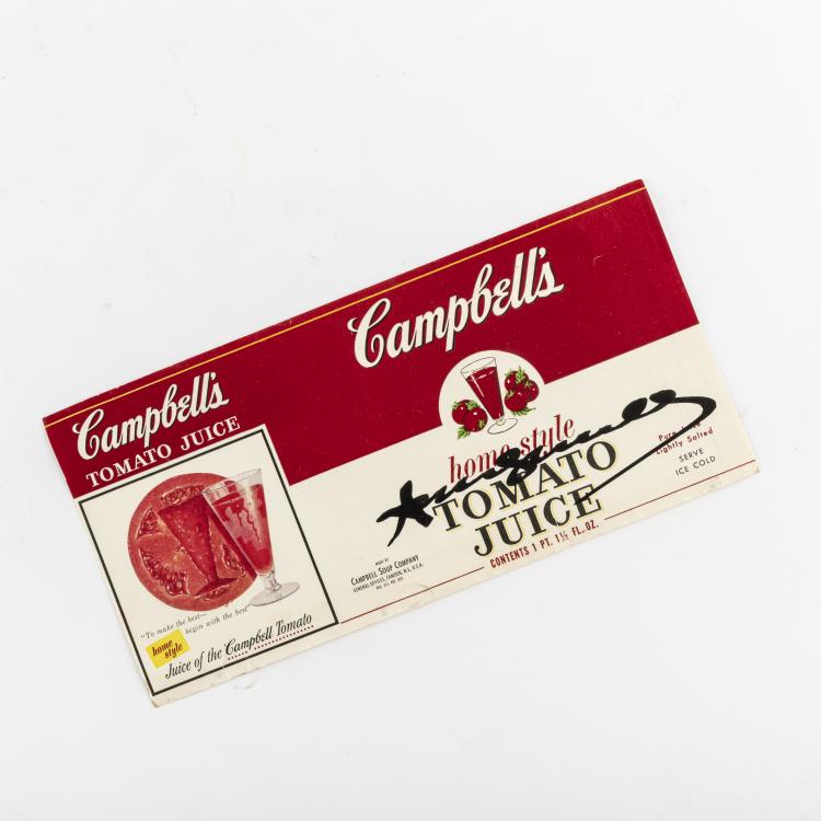 Bild 1 zu Objekt, 'Campbell's Tomato Juice', 1960s, Andy Warhol, 163D 621