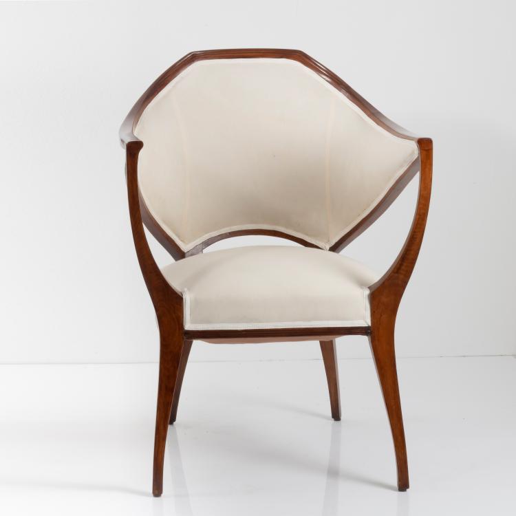Hauptbild zu Objekt, Armchair '652', 1901, Bruno Paul, Vereinigte Werkst&auml;tten, M&uuml;nchen, 162C 338
