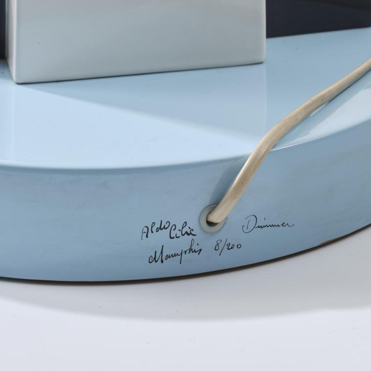 Bild 4 zu Objekt, Tischleuchte, um 1985, Aldo Cibic, Memphis, Mailand f&uuml;r Drimmer, Hautmont, 163C 351