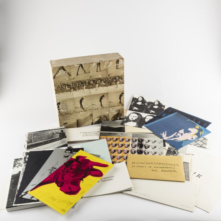 Bild 1 zu Objekt, Portfolio 'Artists & Photographs', 1970, Andy Warhol,Mel Bochner,Bruce Nauman, Multiples Inc., 163D 625