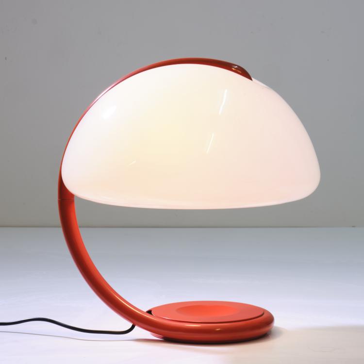 Bild 1 zu Objekt, Tischleuchte 'Serpente' - '599', 1965, Elio Martinelli, Martinelli Luce, Lucca, 163C 309