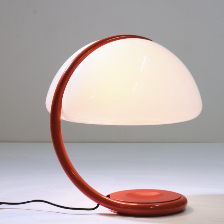 Bild 2 zu Objekt, Tischleuchte 'Serpente' - '599', 1965, Elio Martinelli, Martinelli Luce, Lucca, 163C 309