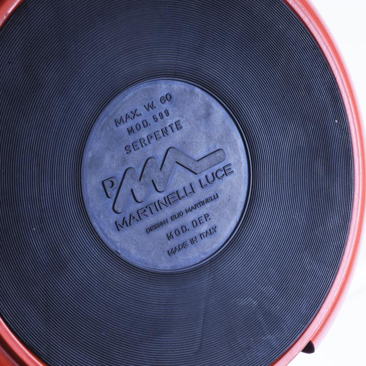 Bild 4 zu Objekt, Tischleuchte 'Serpente' - '599', 1965, Elio Martinelli, Martinelli Luce, Lucca, 163C 309