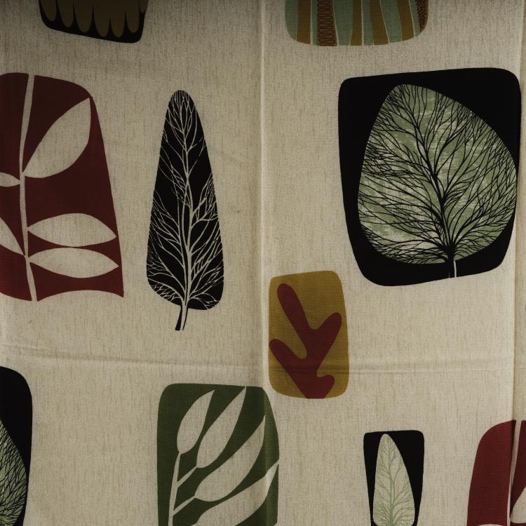 Bild 1 zu Objekt, Mixed lot of 6 fabric coupons, 1950/60s, Elsbeth Kupferoth, Pausa, M&ouml;ssingen, 163A 63