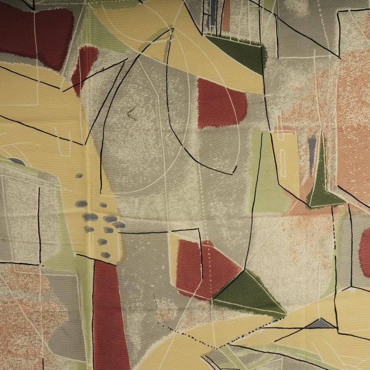 Bild 2 zu Objekt, Mixed lot of 6 fabric coupons, 1950/60s, Elsbeth Kupferoth, Pausa, M&ouml;ssingen, 163A 64