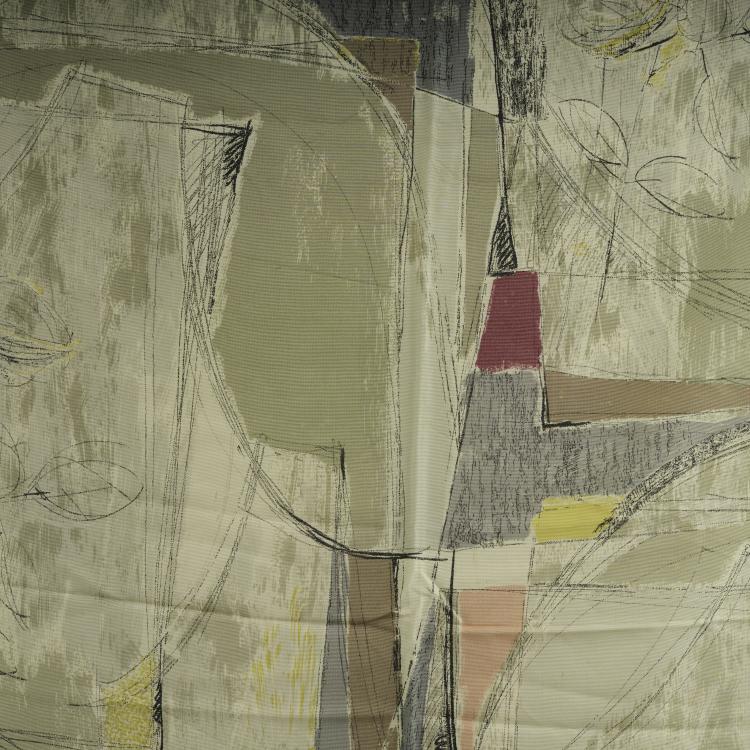 Hauptbild zu Objekt, Mixed lot of 6 fabric swatches, 1950/60s, Elsbeth Kupferoth, Pausa, M&ouml;ssingen, 163A 66