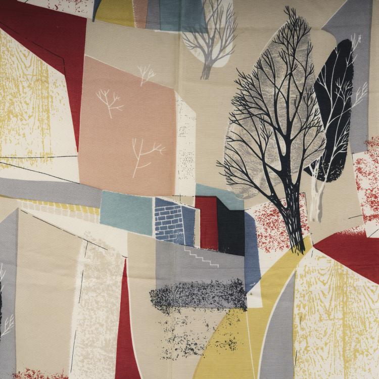 Bild 2 zu Objekt, Mixed lot of 6 fabric swatches, 1950/60s, Elsbeth Kupferoth, Pausa, M&ouml;ssingen, 163A 66