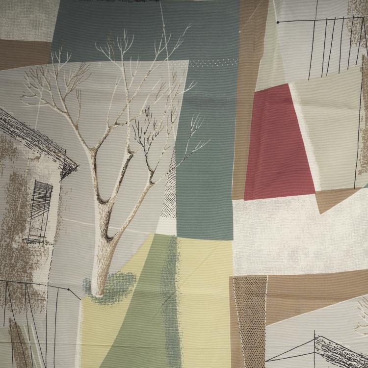 Bild 6 zu Objekt, Mixed lot of 6 fabric swatches, 1950/60s, Elsbeth Kupferoth, Pausa, M&ouml;ssingen, 163A 66