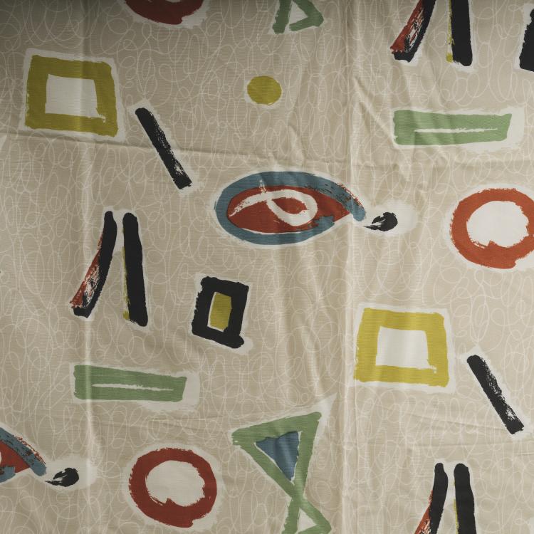 Bild 7 zu Objekt, Mixed lot of 6 fabric swatches, 1950/60s, Elsbeth Kupferoth, Pausa, M&ouml;ssingen, 163A 66