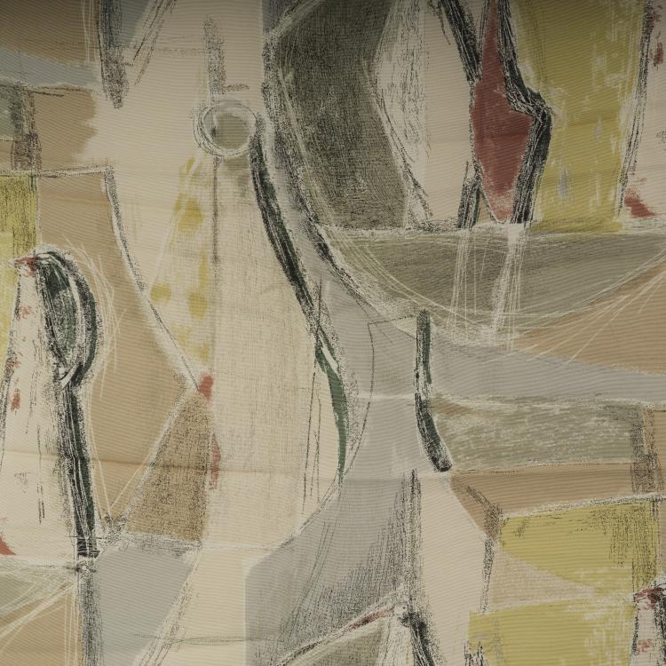 Bild 2 zu Objekt, Mixed lot of 9 fabric swatches 1950/60s, Elsbeth Kupferoth, Pausa, M&ouml;ssingen, 163A 67