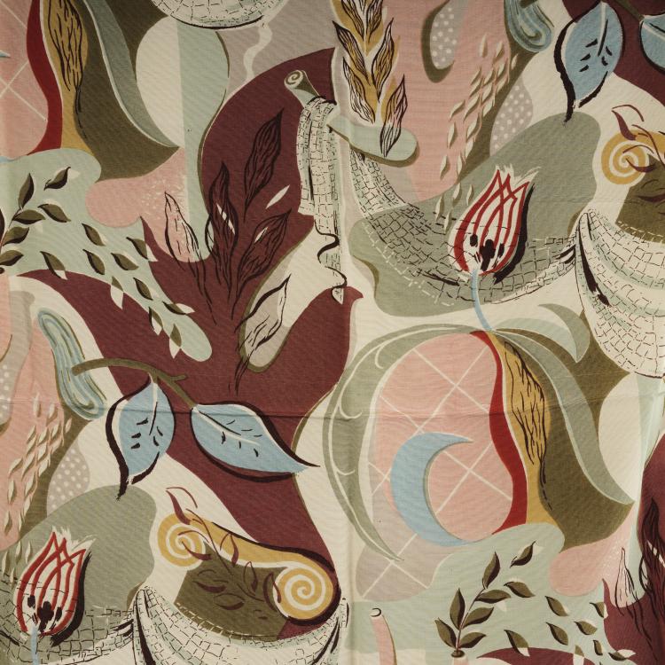 Bild 4 zu Objekt, Mixed lot of 9 fabric swatches 1950/60s, Elsbeth Kupferoth, Pausa, M&ouml;ssingen, 163A 67