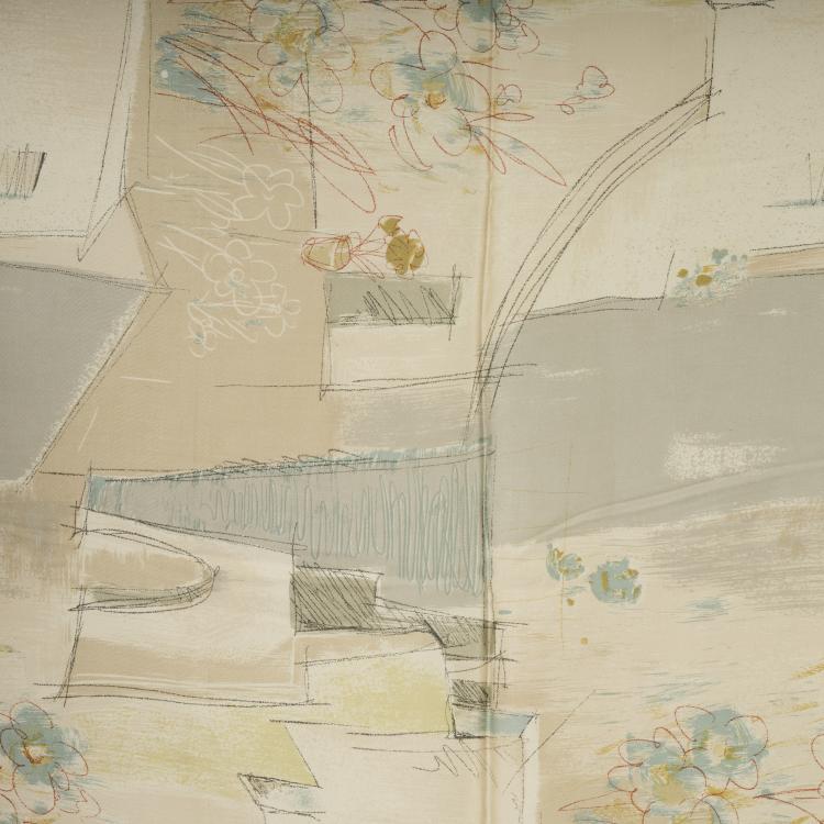 Bild 10 zu Objekt, Mixed lot of 9 fabric swatches 1950/60s, Elsbeth Kupferoth, Pausa, M&ouml;ssingen, 163A 67