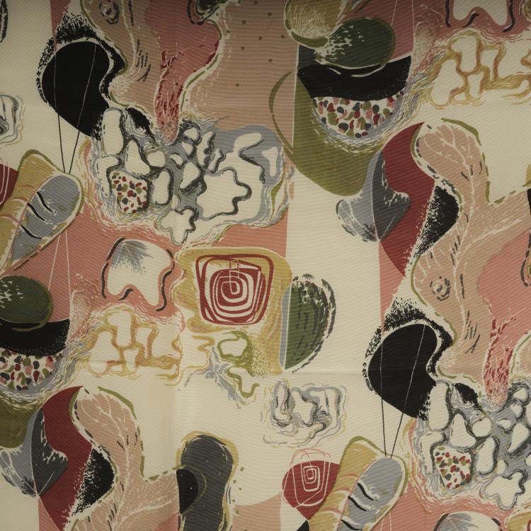 Bild 12 zu Objekt, Mixed lot of 9 fabric swatches 1950/60s, Elsbeth Kupferoth, Pausa, M&ouml;ssingen, 163A 67