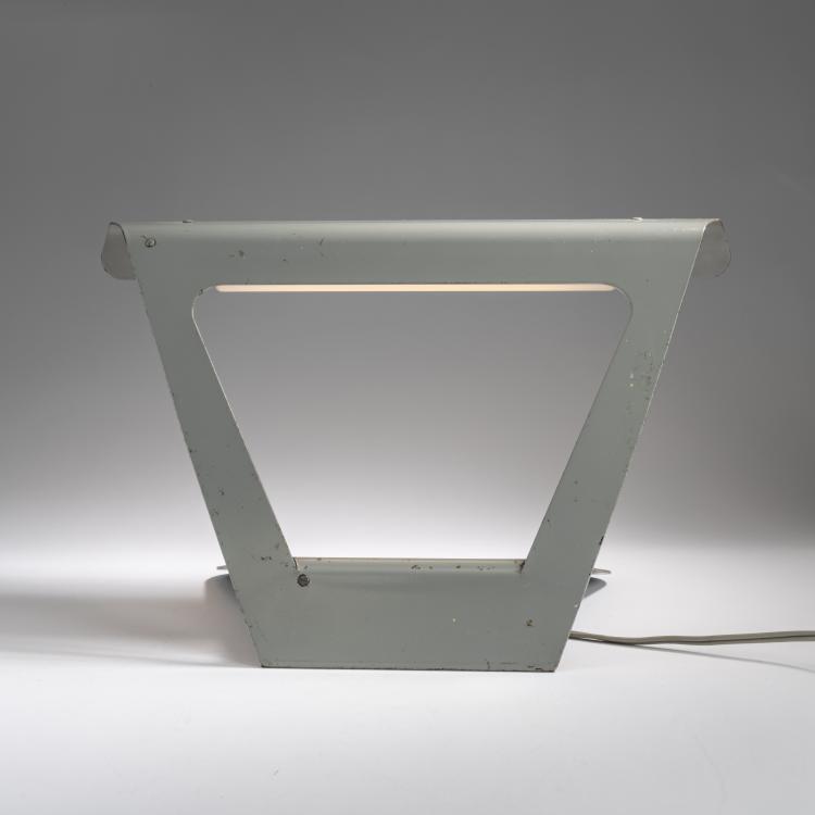 Bild 6 zu Objekt, Tischleuchte, 1940er Jahre, Charlotte Perriand (zugeschrieben), Philips, Eindhoven, 163C 407