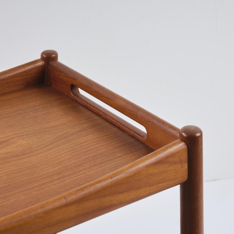 Bild 2 zu Objekt, Serving trolley, c. 1960, Hans J. Wegner, M&ouml;belfabrik Andreas Tuck, Kopenhagen, 163C 484