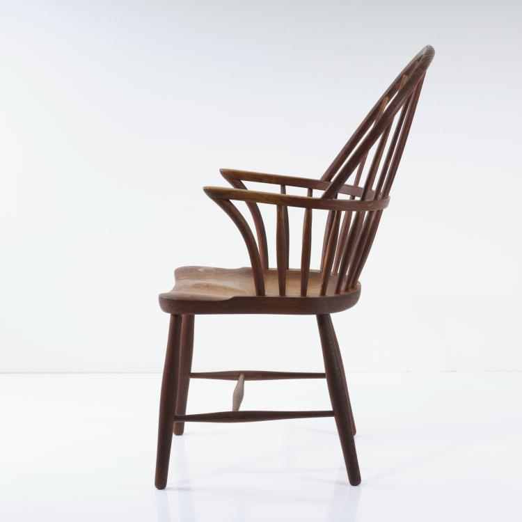 Bild 2 zu Objekt, Armlehnsessel 'Windsor', 1940er Jahre, Frits Henningsen (zugeschrieben), D&auml;nemark, 163C 462