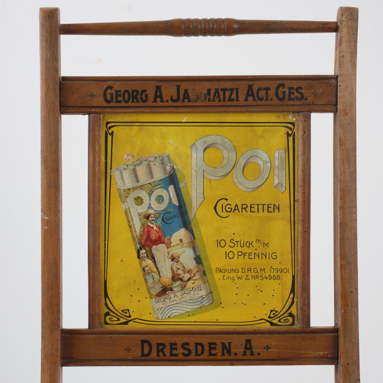 Bild 4 zu Objekt, 2 folding chairs, 1910s, Bernstein, Holzwarenfabrik, Meiningen,  f&uuml;r Georg A. Jasmatz Act. Ges., Dresden., 164B 368