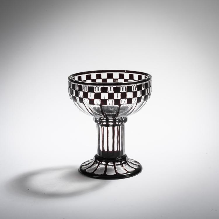 Bild 1 zu Objekt, Goblet, c. 1915, Haida, Glasfachschule (zugeschrieben/attributed), 168A 254