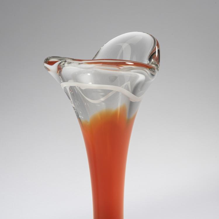 Bild 2 zu Objekt, 'Coquille' vase, 1954, Paul Kedelv, Flygsfors, Schweden, 164B 347
