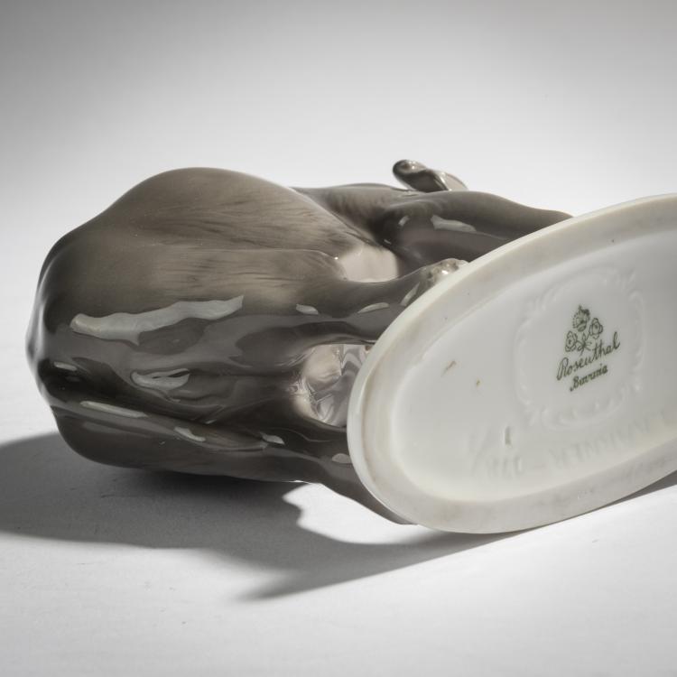 Bild 4 zu Objekt, 'Indian Elephant', 1924, Theodor K&auml;rner, Rosenthal, Selb, 165C 399