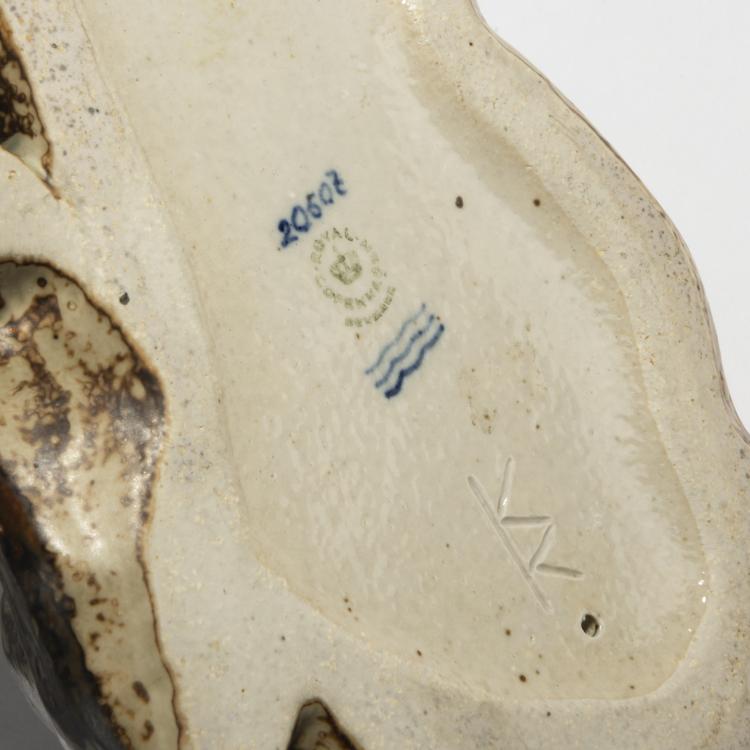 Bild 4 zu Objekt, Lying deer, 1942, Knud Kyhn, Kopenhagen, KPM, 165C 386