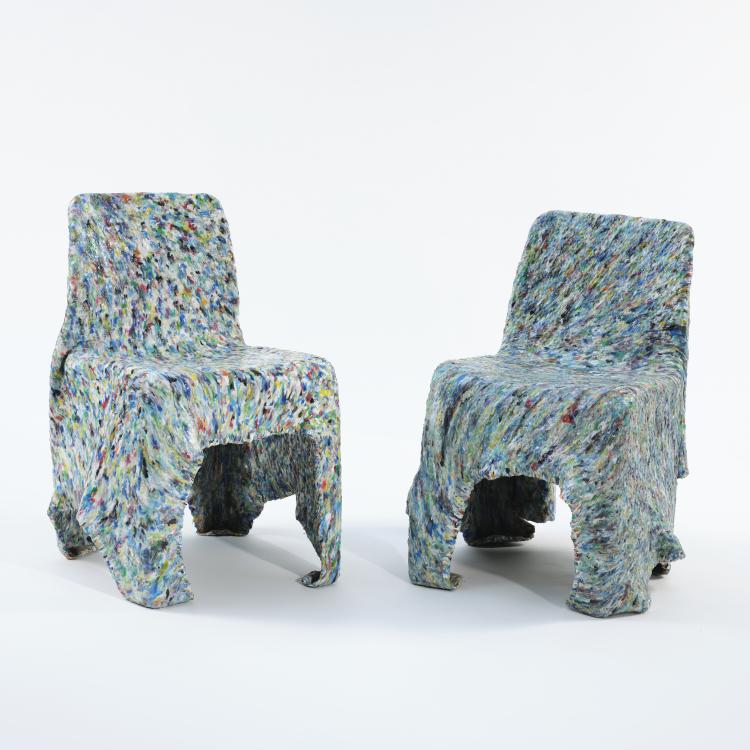 Hauptbild zu Objekt, 2 chairs, 1994, Beata B&auml;r,Hartmut Knell,Gerhard B&auml;r, B&auml;r & Knell, Bad Wimpfen, 163A 134