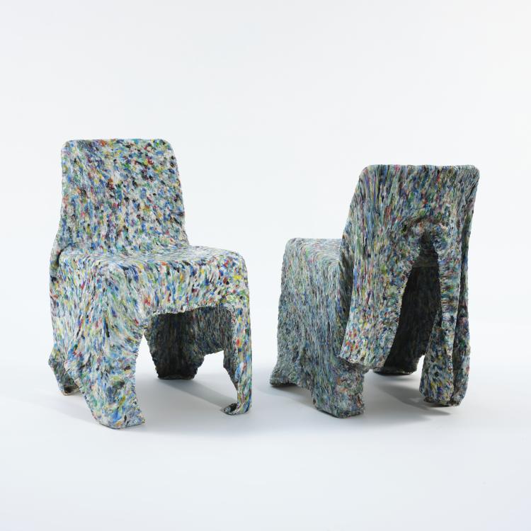 Bild 2 zu Objekt, 2 chairs, 1994, Beata B&auml;r,Hartmut Knell,Gerhard B&auml;r, B&auml;r & Knell, Bad Wimpfen, 163A 134